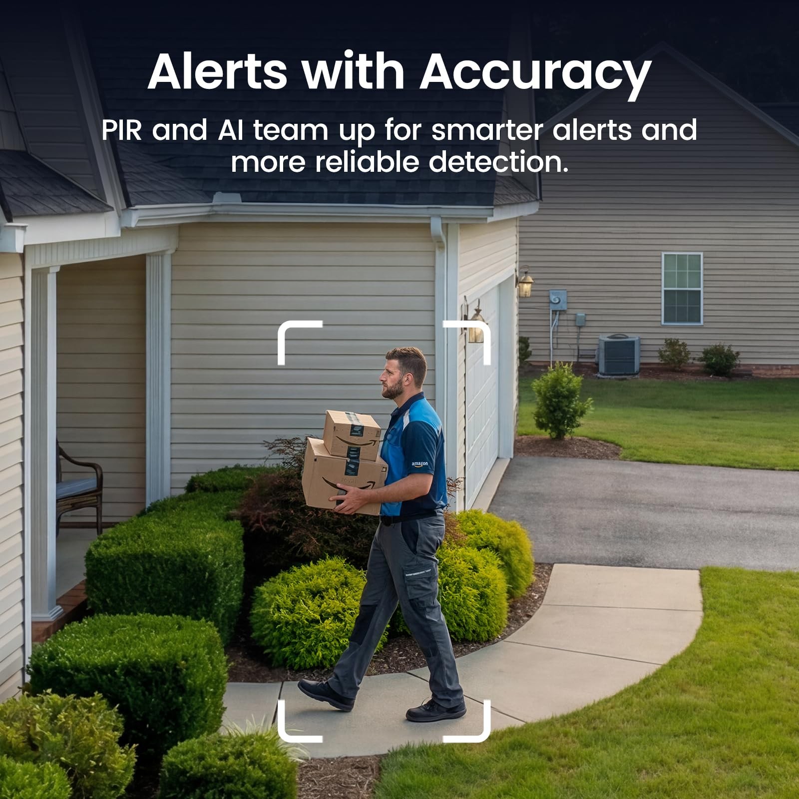 aosu 2K Solar Security Cameras Wireless Outdoor System, 4-Cam-Kit