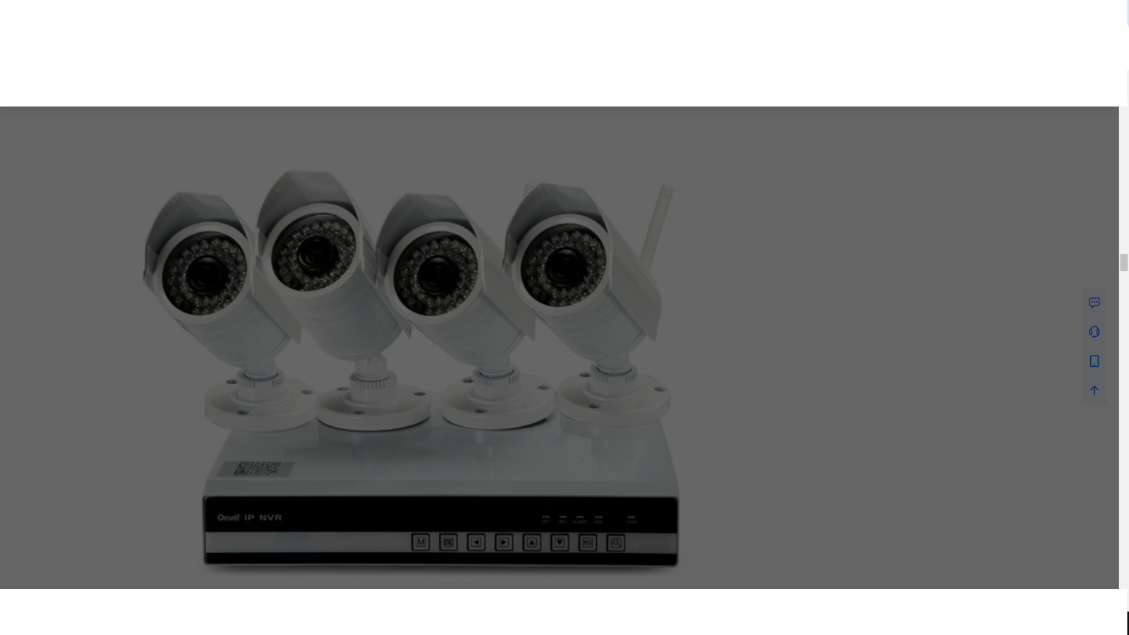 Sinocam SN-NVK-7304D 4CH Wi-Fi H.264 P2P NVR 1.OMP 3.6mm day night Remote contro
