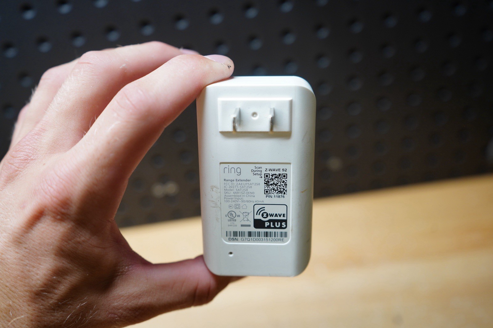 (L) Ring Alarm Range Extender – Z Wave S2 – 5AT2S8 Used Works