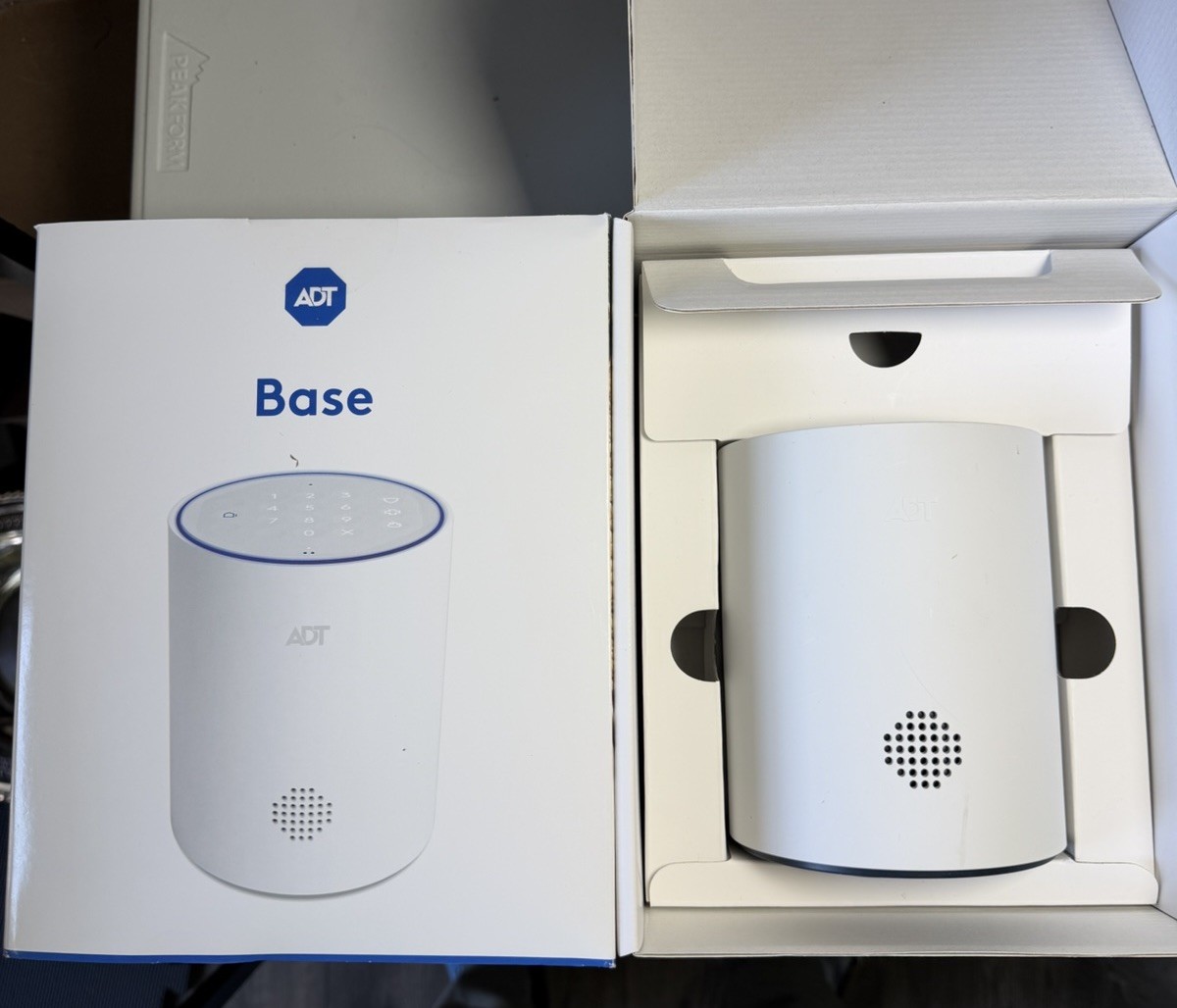 ADT Google Nest Smart Home Security Bundle Base Door Sensors Camera AS-IS