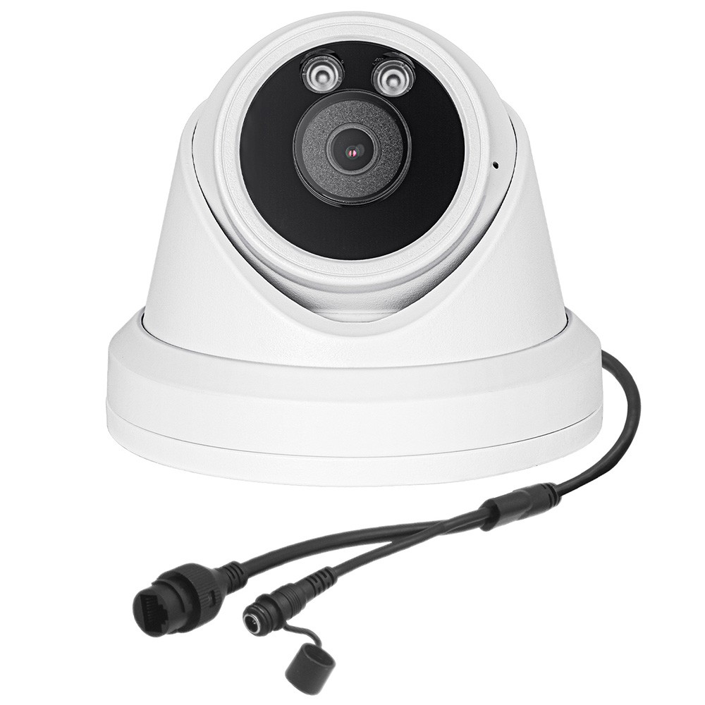 Vikylin 4K 8CH 8POE NVR CCTV System 8MP Security IP Camera MIC IR30M Outdoor Lot