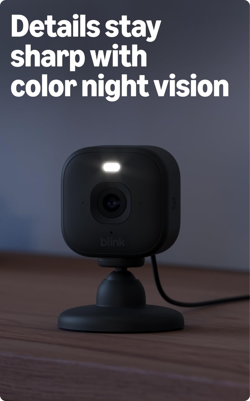 Blink Mini 2K+ Indoor Security Camera – 3 Cameras, Night Vision, Audio