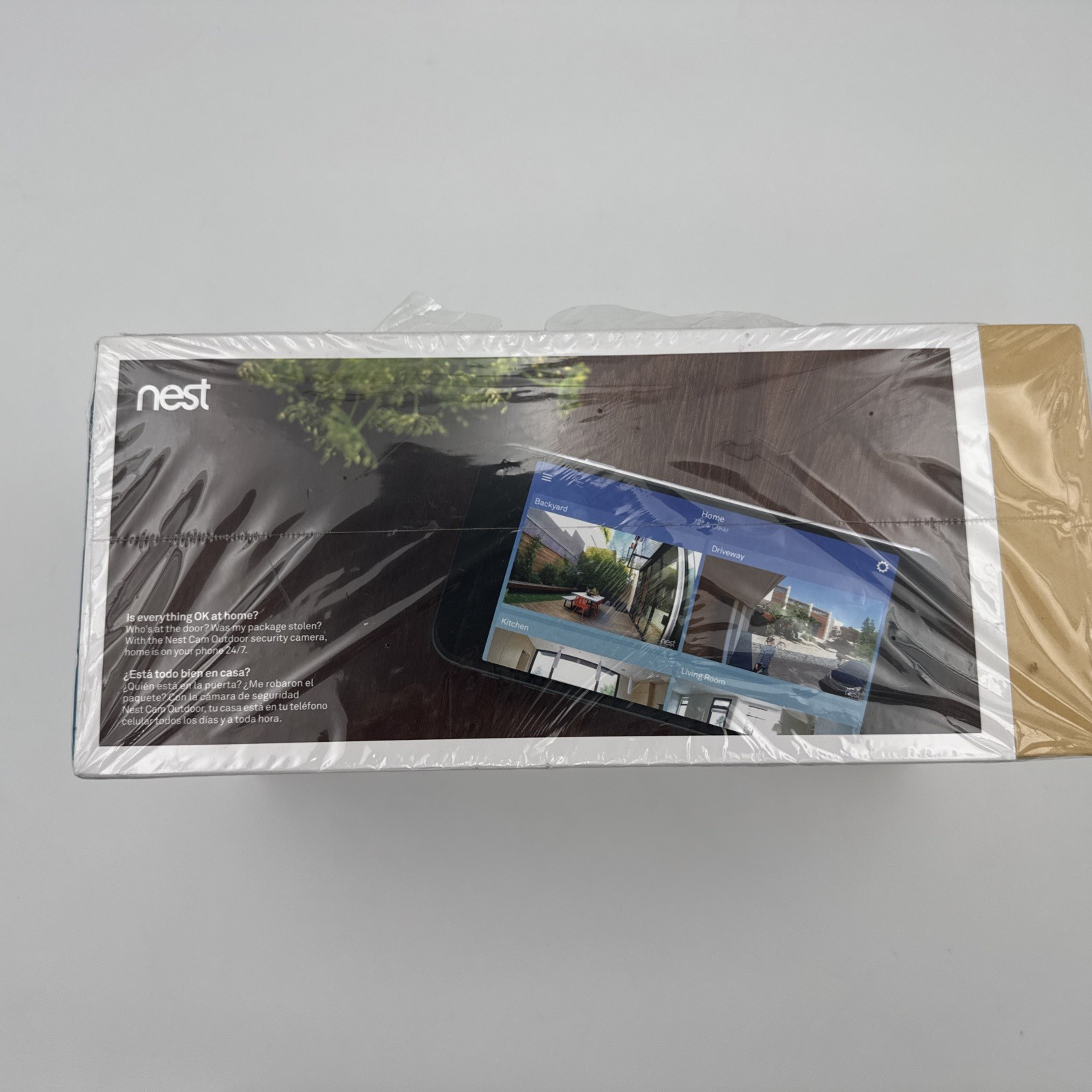 New-Sealed-Google-Nest Cam Outdoor-2-Pack-A0033-NC2400ES-Free Shipping!