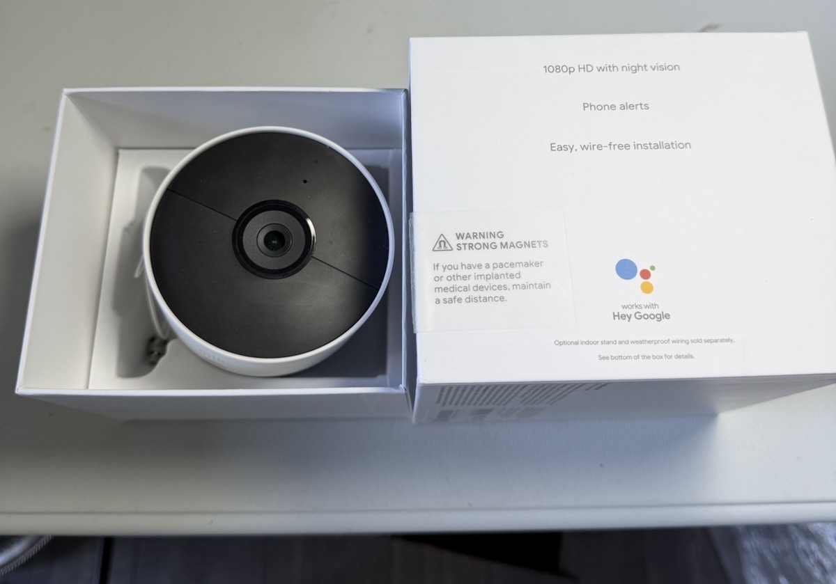ADT Google Nest Smart Home Security Bundle Base Door Sensors Camera AS-IS
