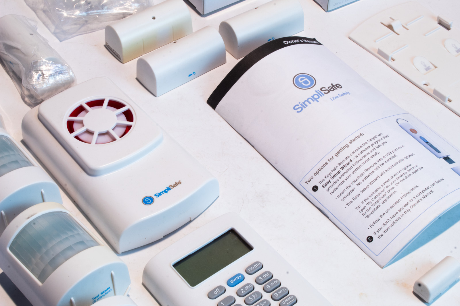 SimpliSafe Home Security Sensors Keypad Siren And More