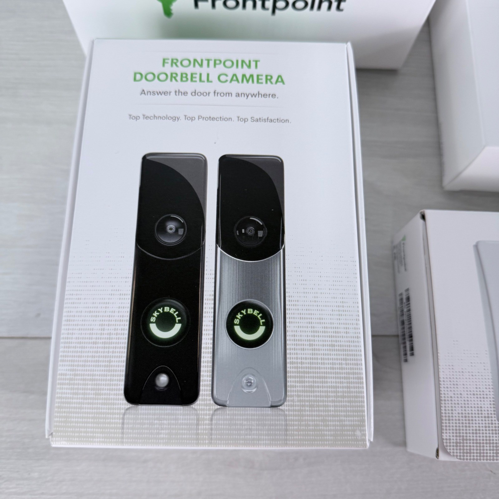Frontpoint Home Security System Safehouse 6 Piece Kit Hub Doorbell Sensors