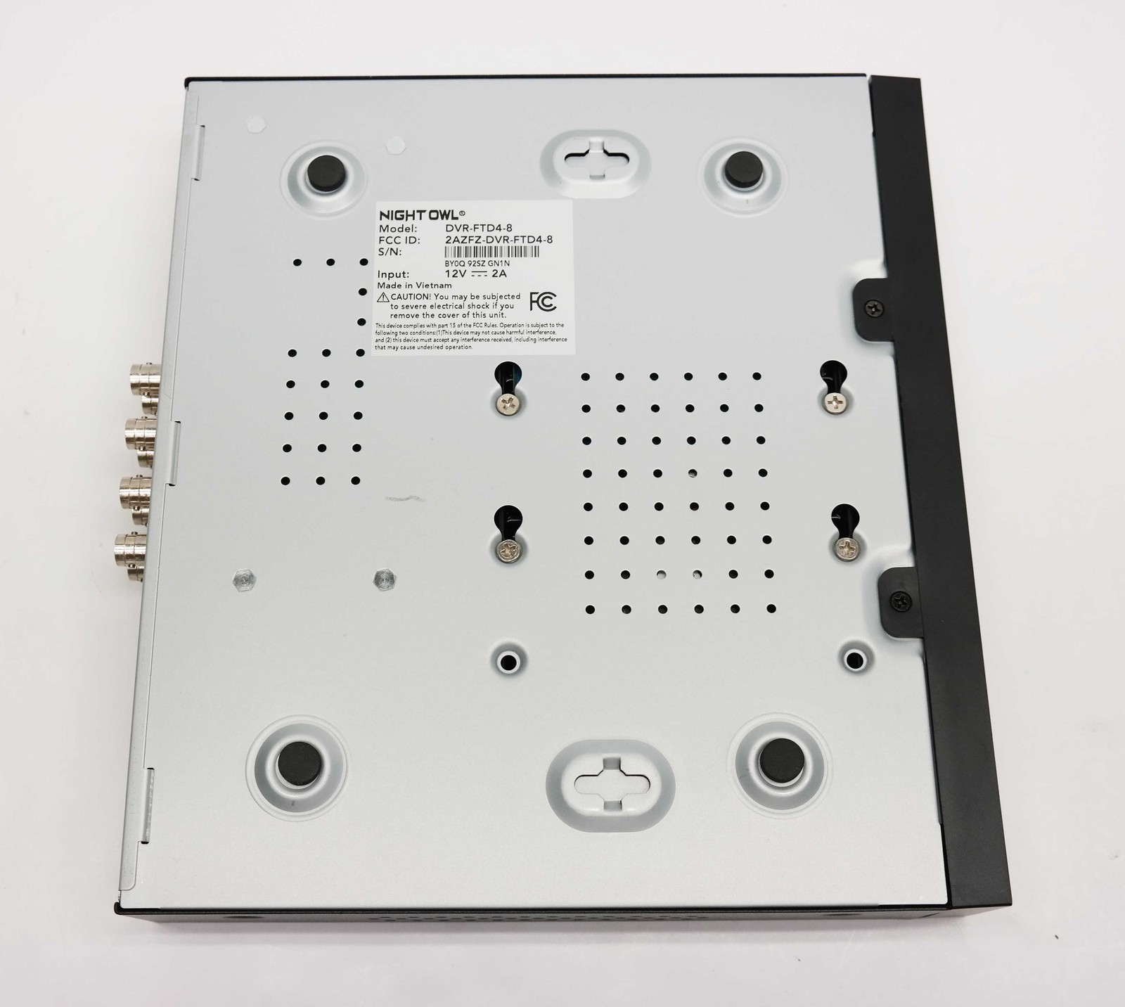 Night Owl FTD4-81-8L 8 Camera Wired 2K 1TB DVR Security System