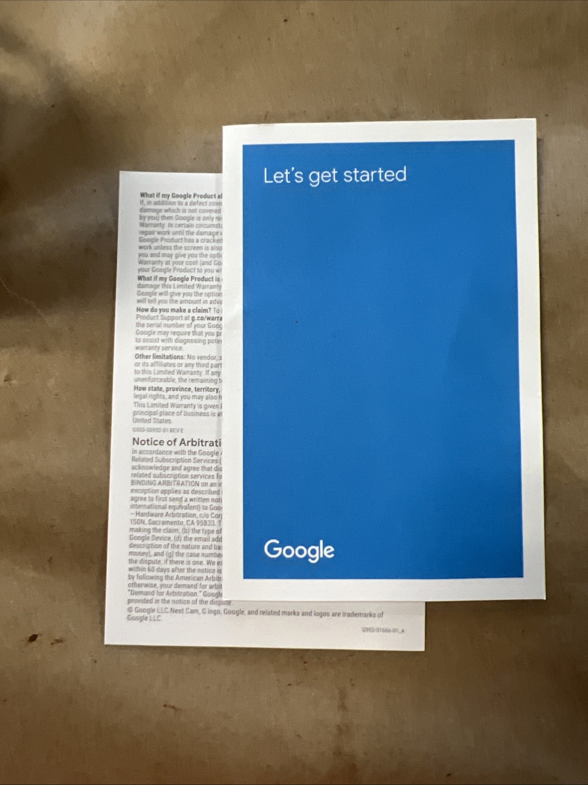 Google Nest Cam Fog Indoor Security Camera – 2nd generation (GJQ9T) NEW SEALED