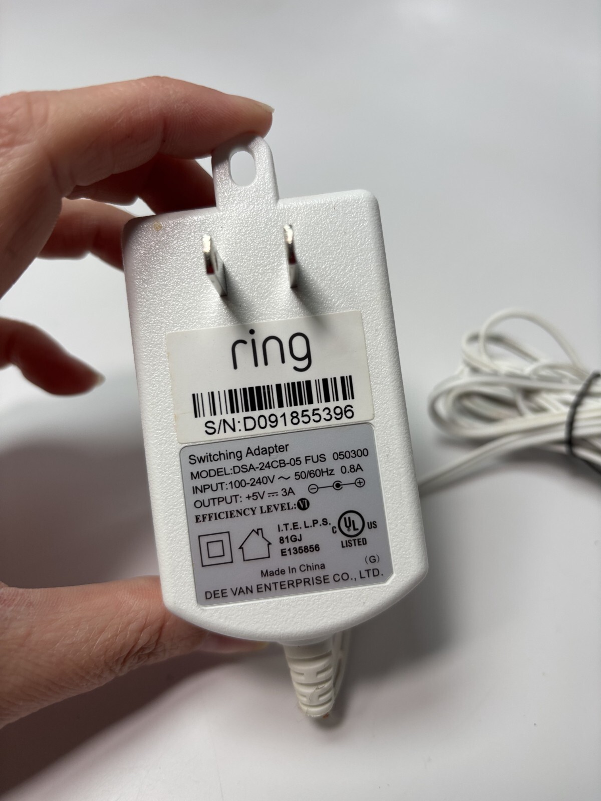Adapter for Ring Base station DSA-24CB-05 Tested Working OEM Genuine