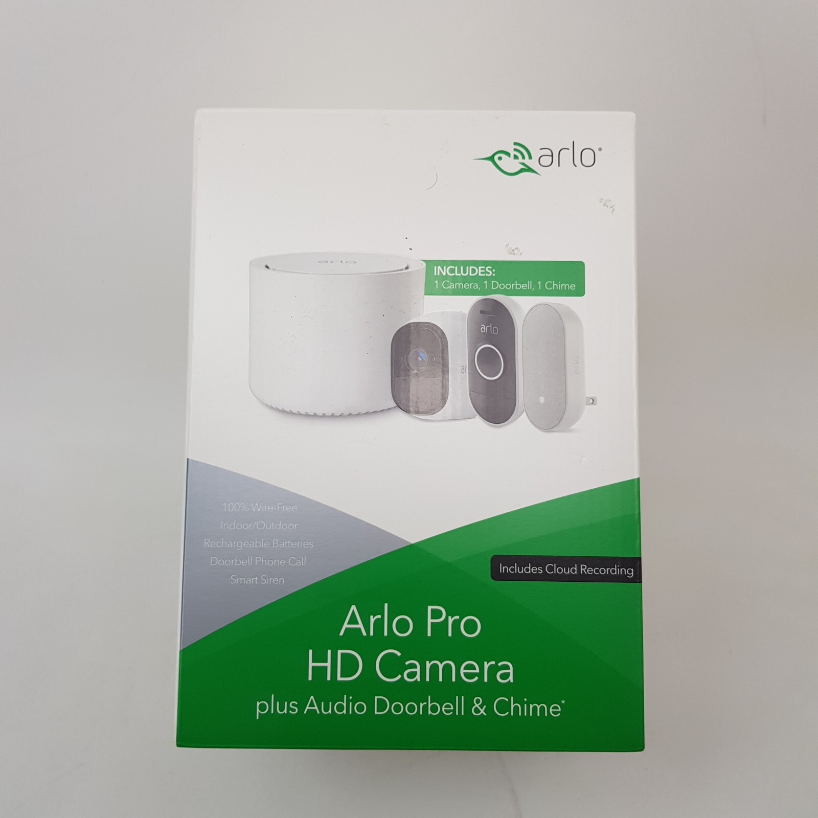 Arlo Smart Home Pro HD Camera Plus Audio Doorbell and Chime System