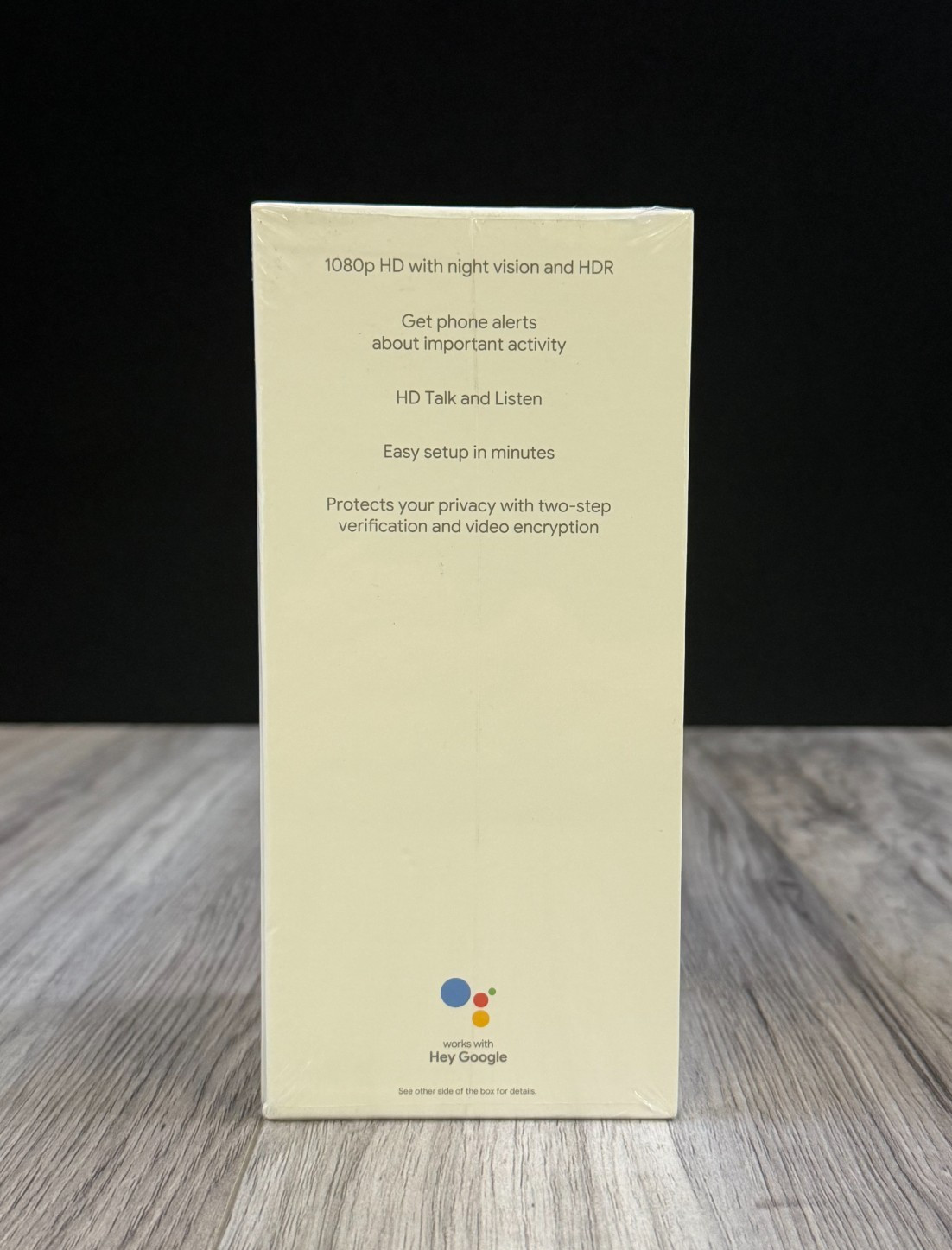 Google Nest Cam Indoor 2nd Gen Wired Security Camera Snow GA01998-US Sealed NEW