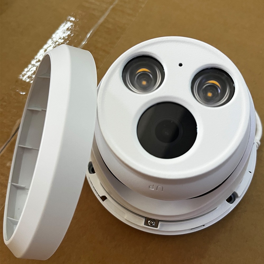 VIKYLIN 8CH 8POE NVR Systems Turret Dual light Color+IR 8MP 4K IP CAMERA MIC Lot
