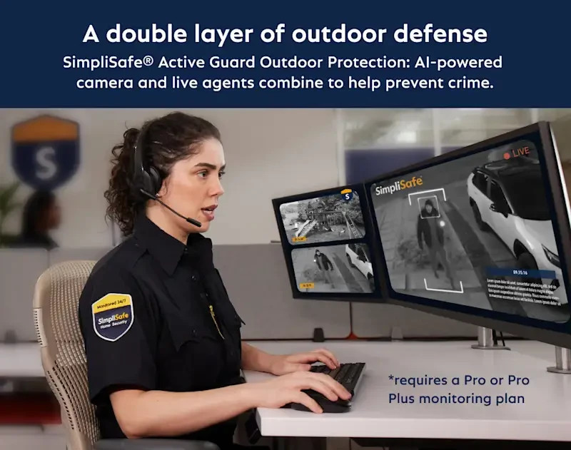 Simplisafe Outdoor Security Camera Series 2, US Stock, No Import Fee