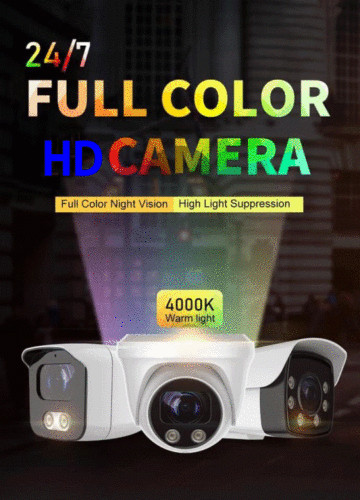 8MP/4k Full HD-TVI HD-CVI Camera starlight Fixed Lens 24hr Night vision color