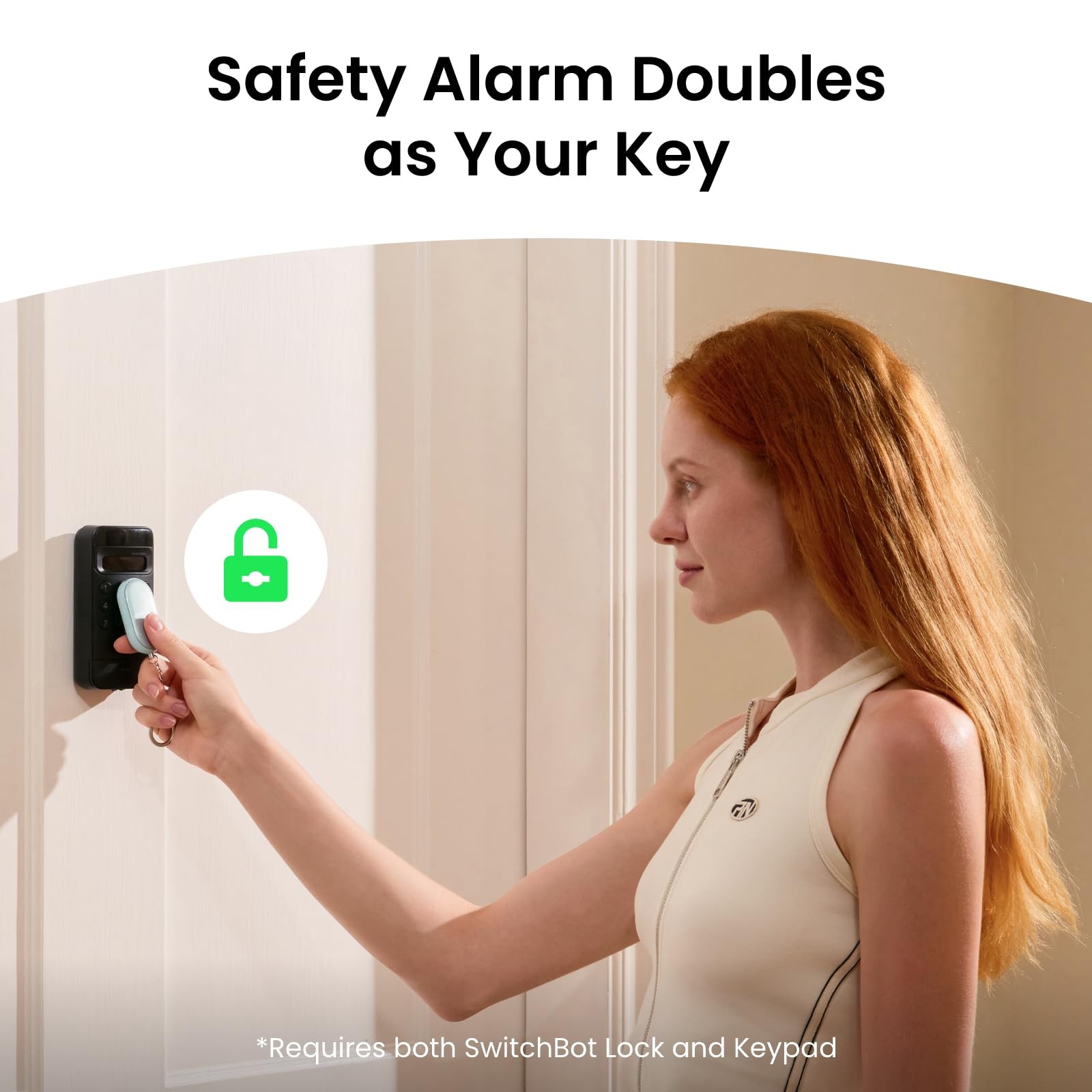 130 dB Personal Safety Alarm for Women with Apple Find My APP, Extra-Loud Sir…