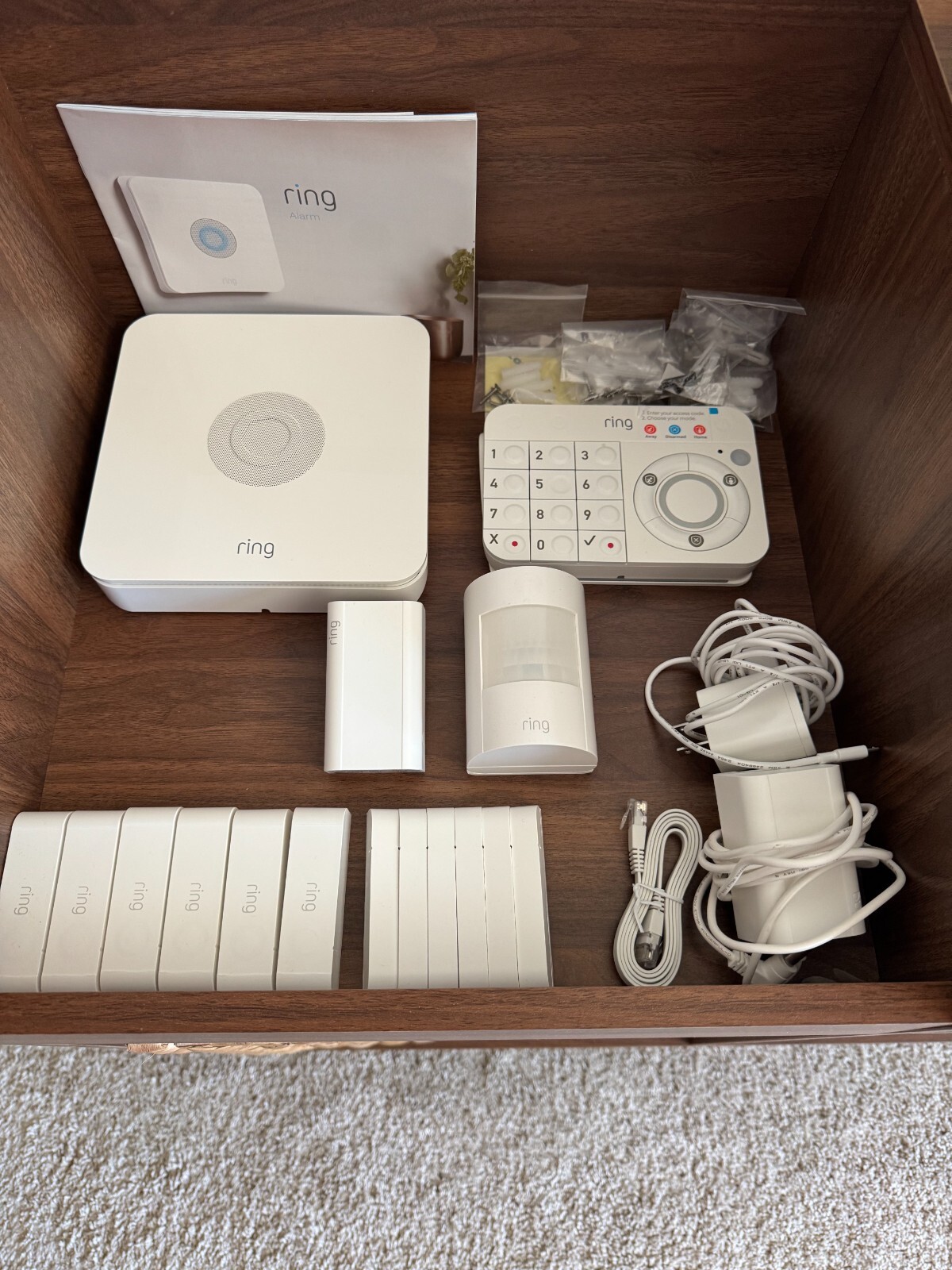 Ring Alarm Wireless Security Kit Home System – 10 Piece