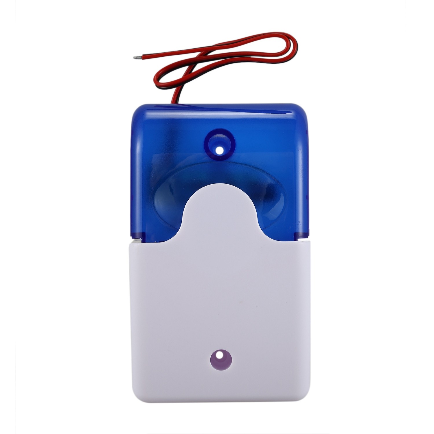 Wired Strobe Warning Siren Dc 12V Sound Alarm Flashing Light Sound Siren2680