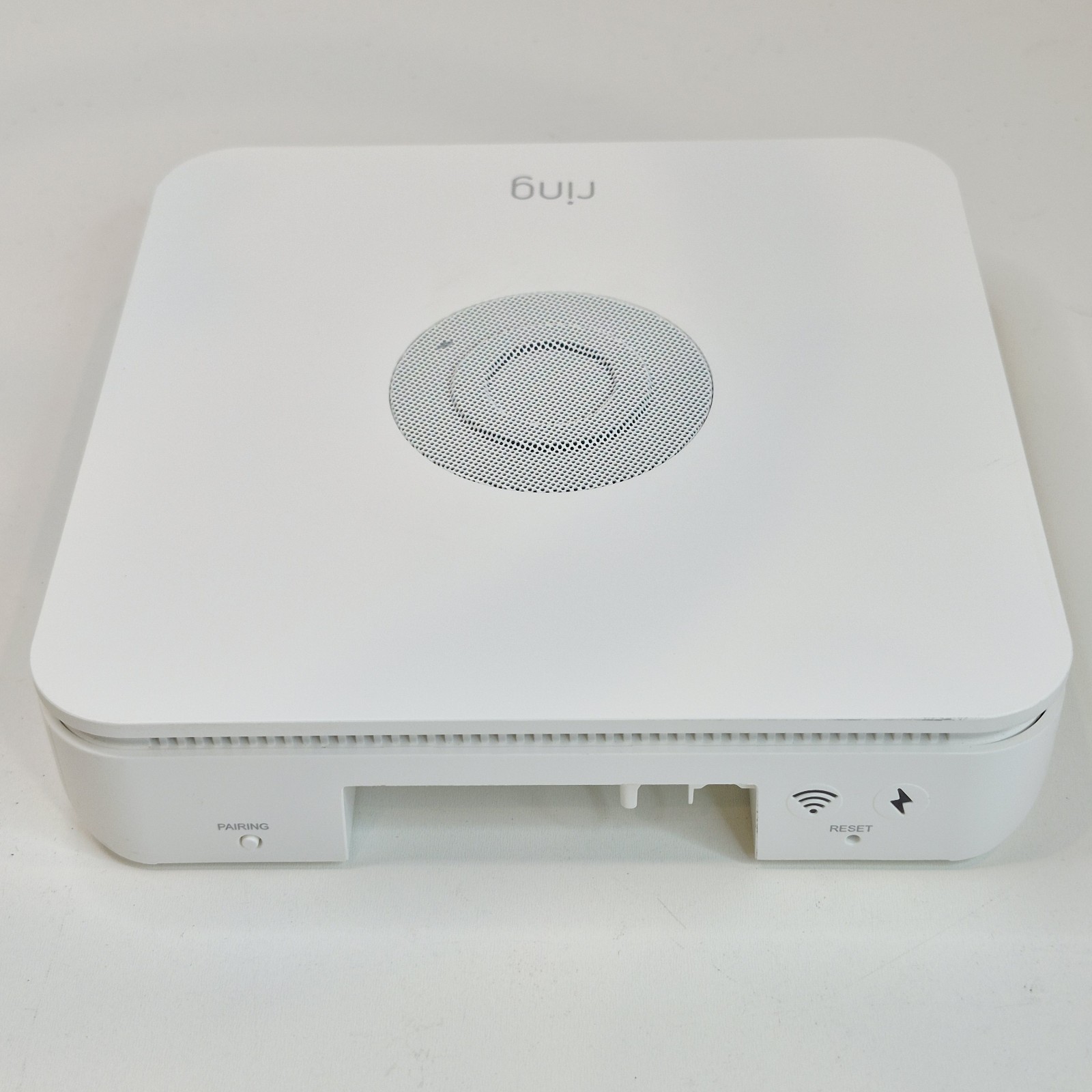 Ring Alarm Base Station 4HB1U9-0EN0 White Gen 2 Reset Tested w/ OEM AC Adapter