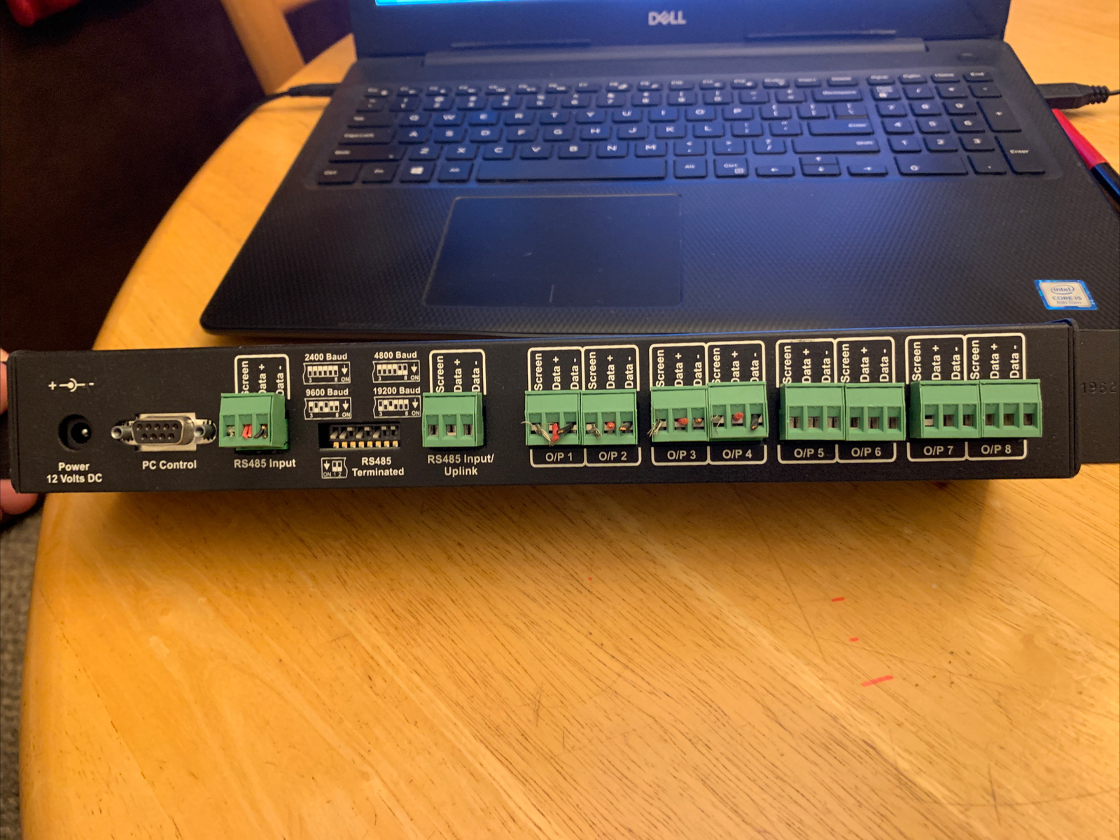 HONEYWELL HDCD8TP 8 PORT CODE BI-DIRECTIONAL DISTRIBUTION UNIT REV:D1 used test