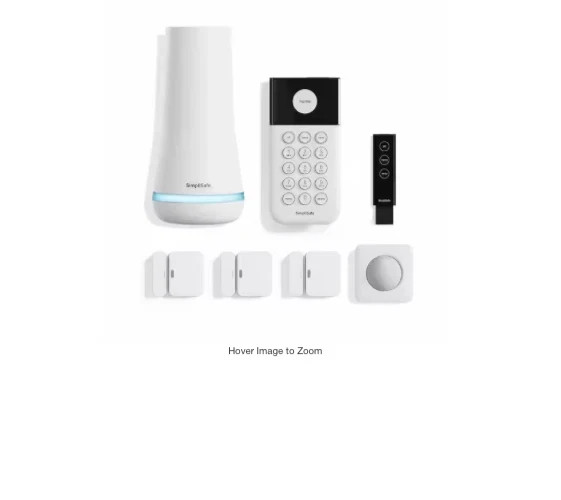 SimpliSafe Smart Home Security System (7-Piece Kit) – Base Station, Keypad-NEW