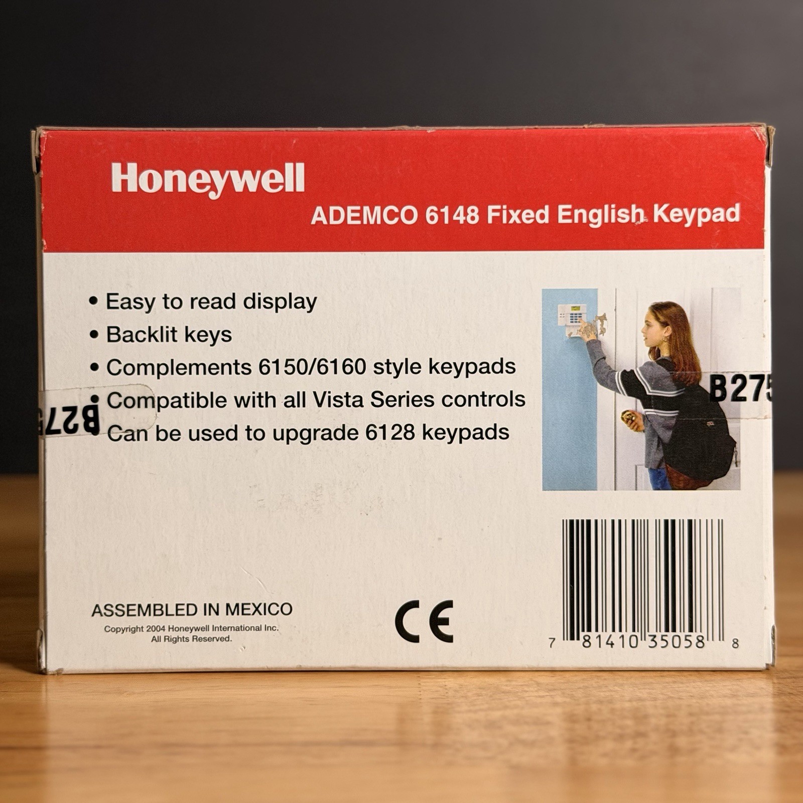 NEW Honeywell Ademco 6148 Fixed English Keypad Home Display – FAST SHIP⚠️SEALED