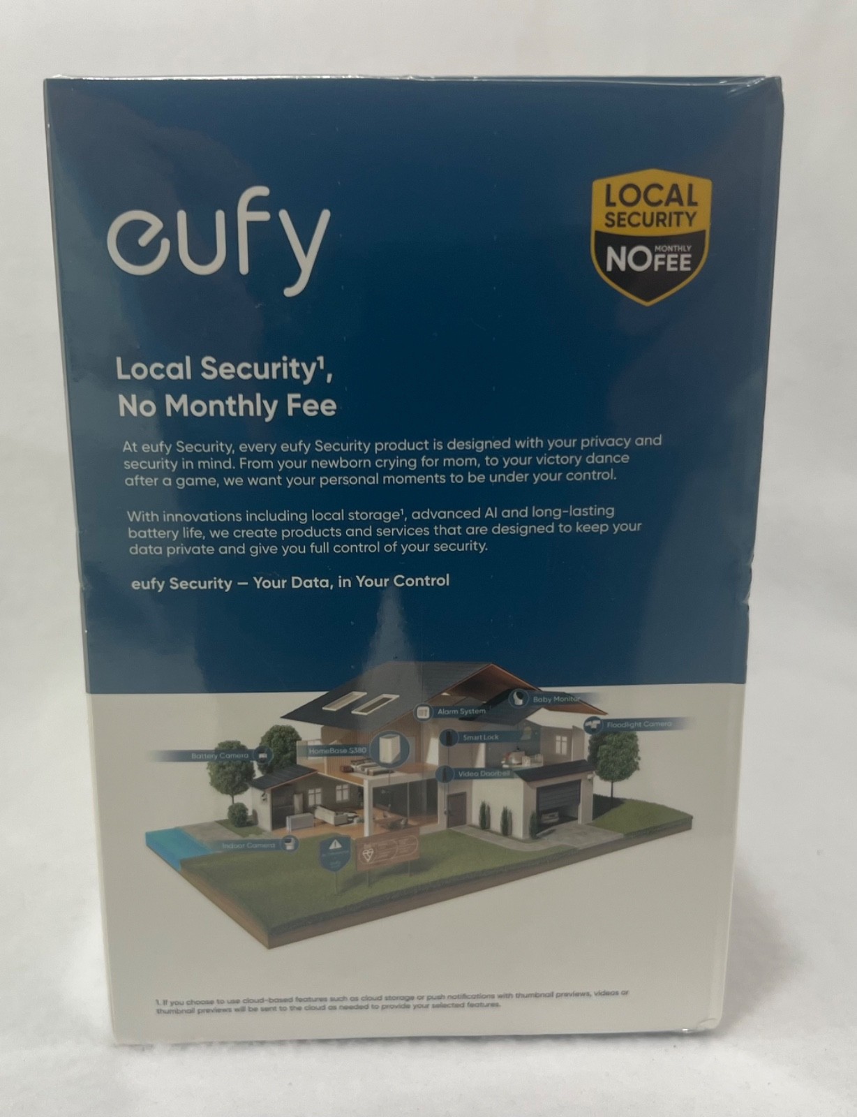 Eufy Security 5-Piece Home Alarm Kit, Home Security System, Keypad, Motion Senso