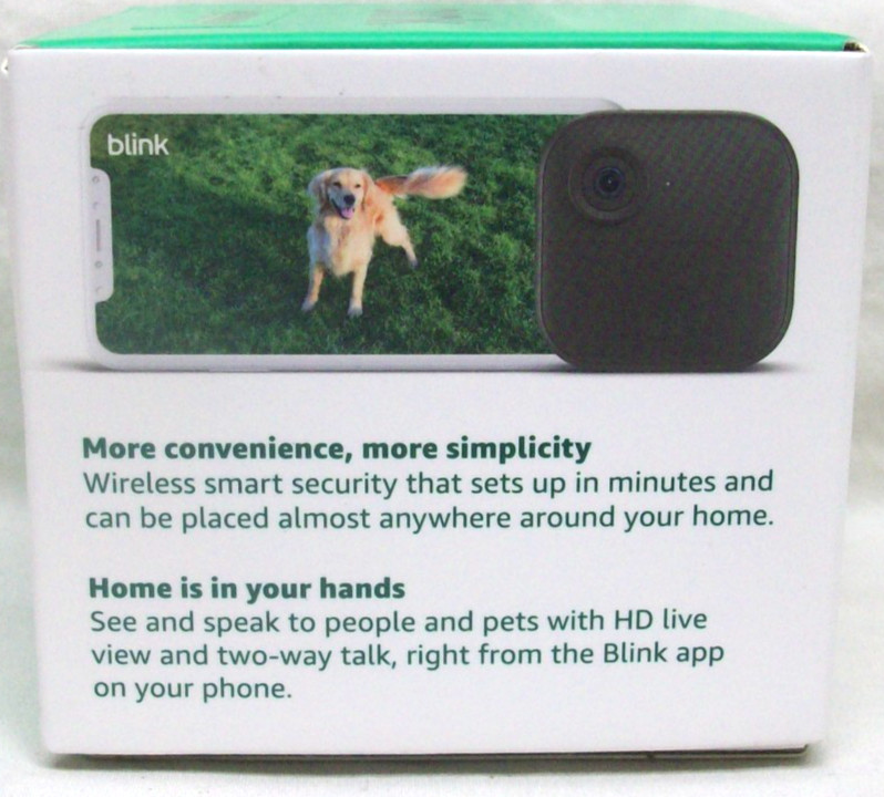 New In The Box Blink Outdoor 4 Wireless Smart Security Camera w/2-Year Battery