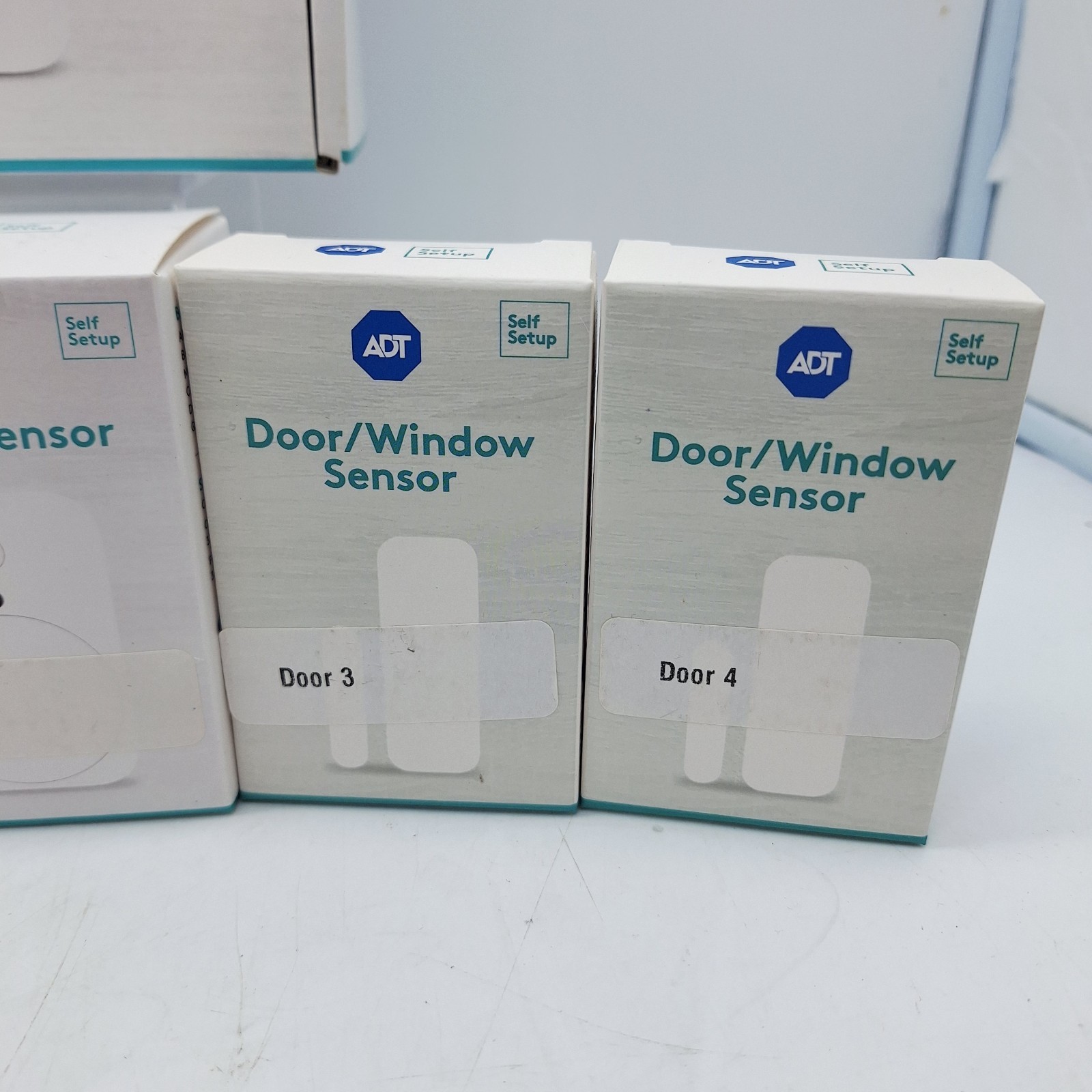 NEW ADT Self Setup Smart Home Hub w/ 2 Motion & 4 Door Window Sensor Alarm
