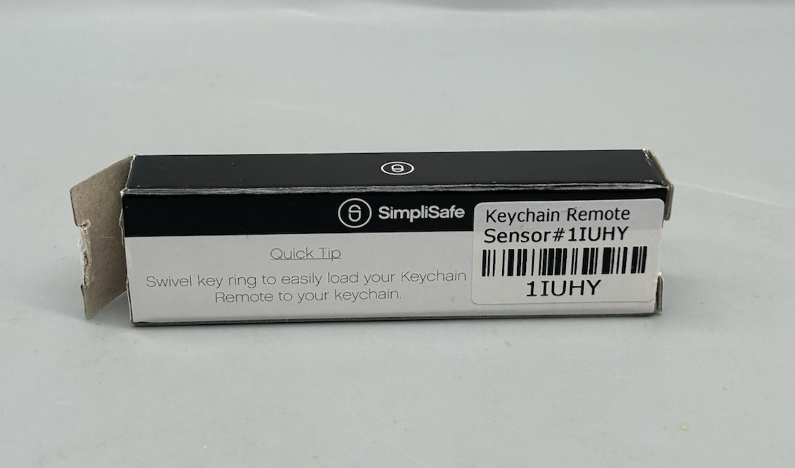 SimpliSafe Security System Keychain Remote Fob Gen 1 – Non-USB
