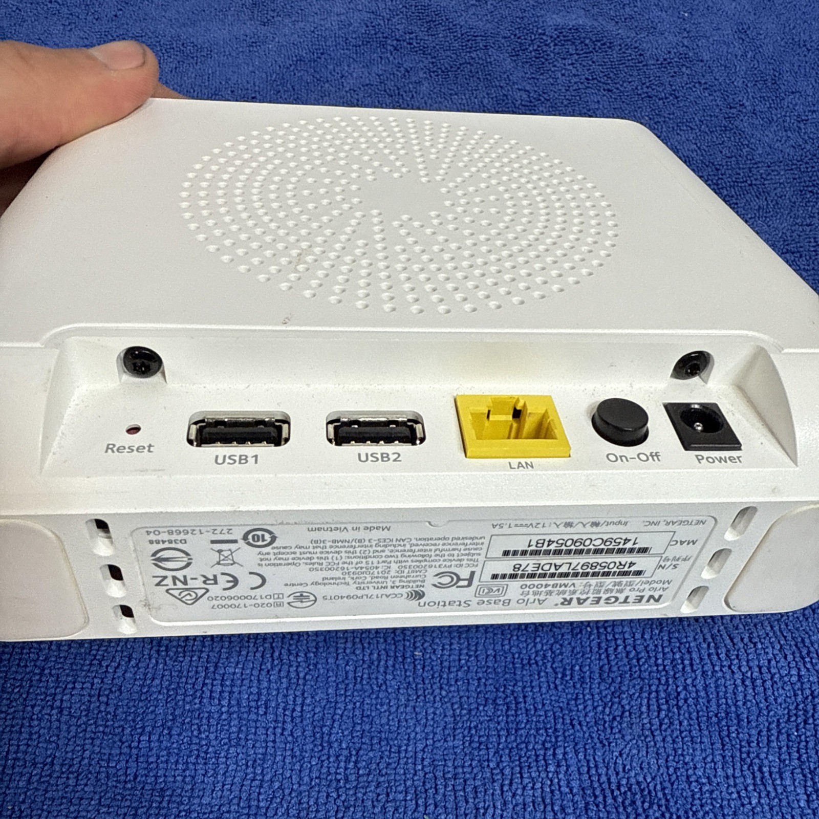 NetGear Arlo Pro VMB4000 Wireless Security Base Station – SOLD AS IS / UNTESTED