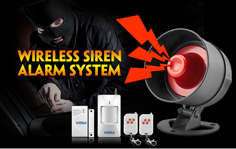 KERUI Wireless Alarm System Home House Garage Shed Security Door Sensor Burglar