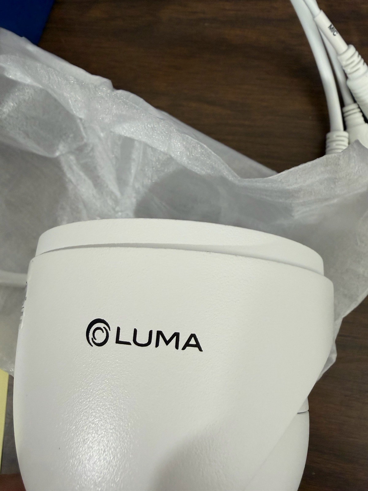 Luma Surveillance LUM-820-IP-TFW 8MP IP Turret Camera White Microphone PRICE (1)