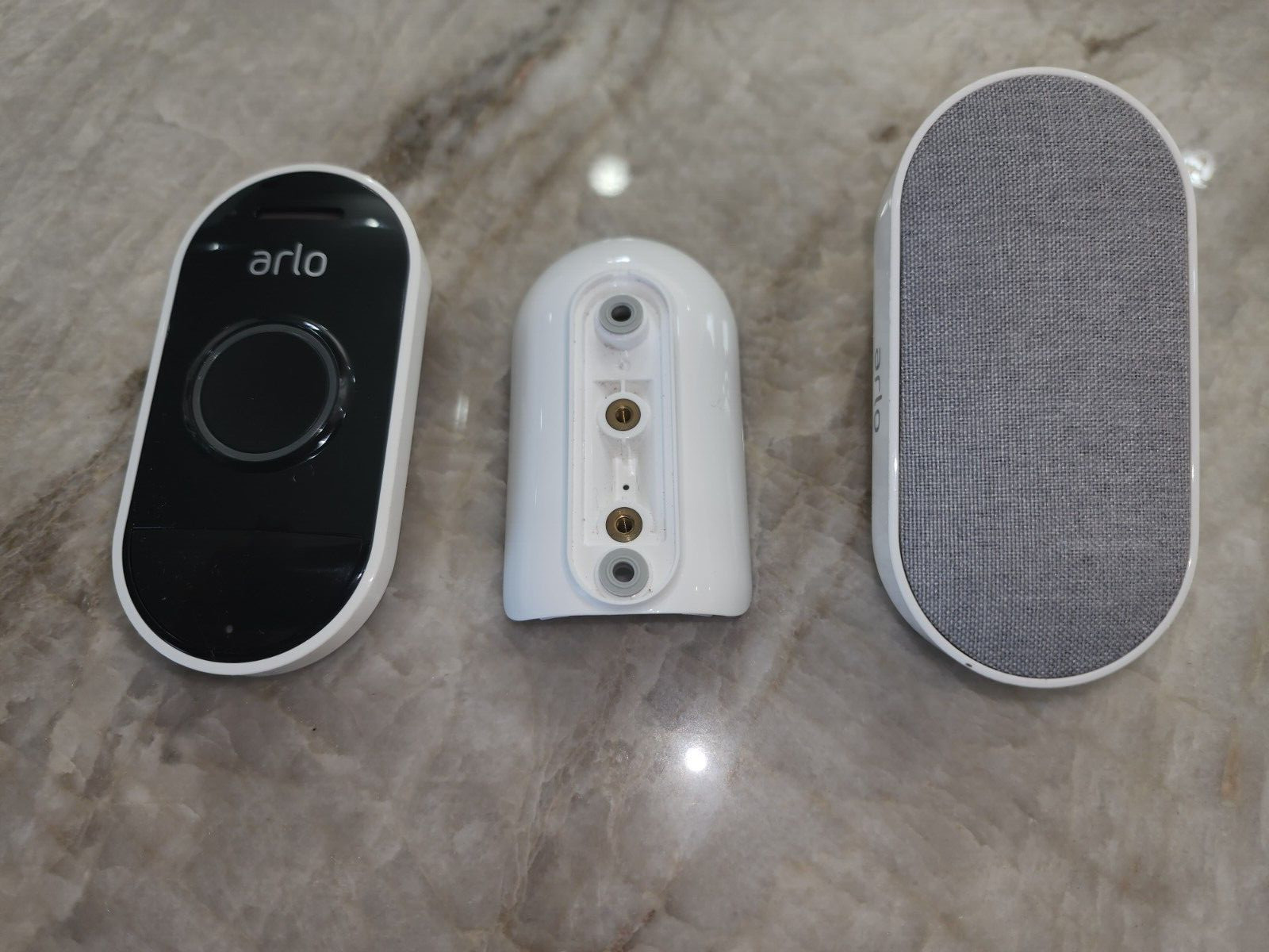 Arlo Audio Doorbell Wireless or Wired (AAD1001-NAS) with Arlo Chime (AC1001-NAS)