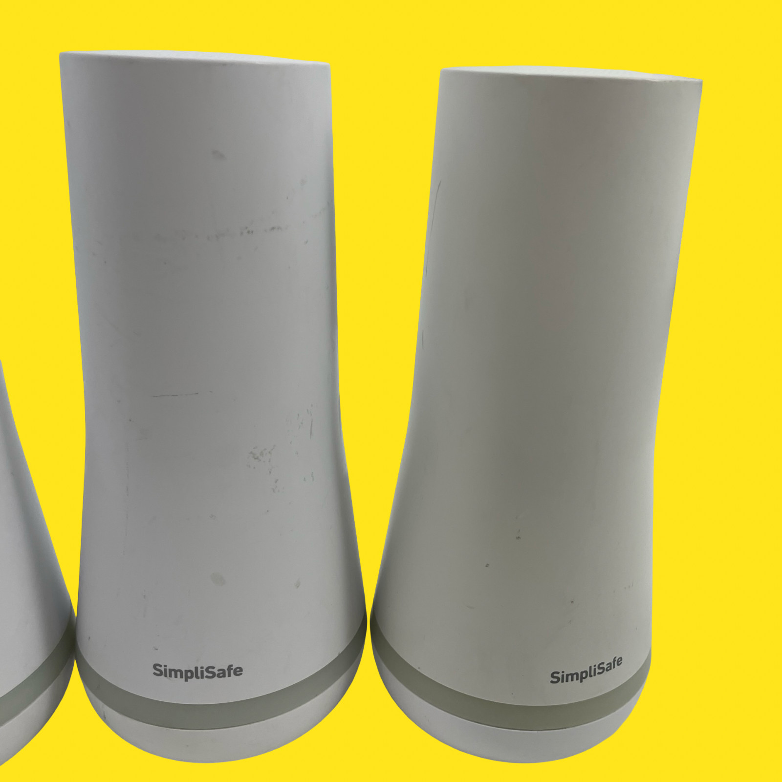 LOT OF 3 SimpliSafe SSBS3 Home Security Base Station White #2030 Z38/2 (AD)