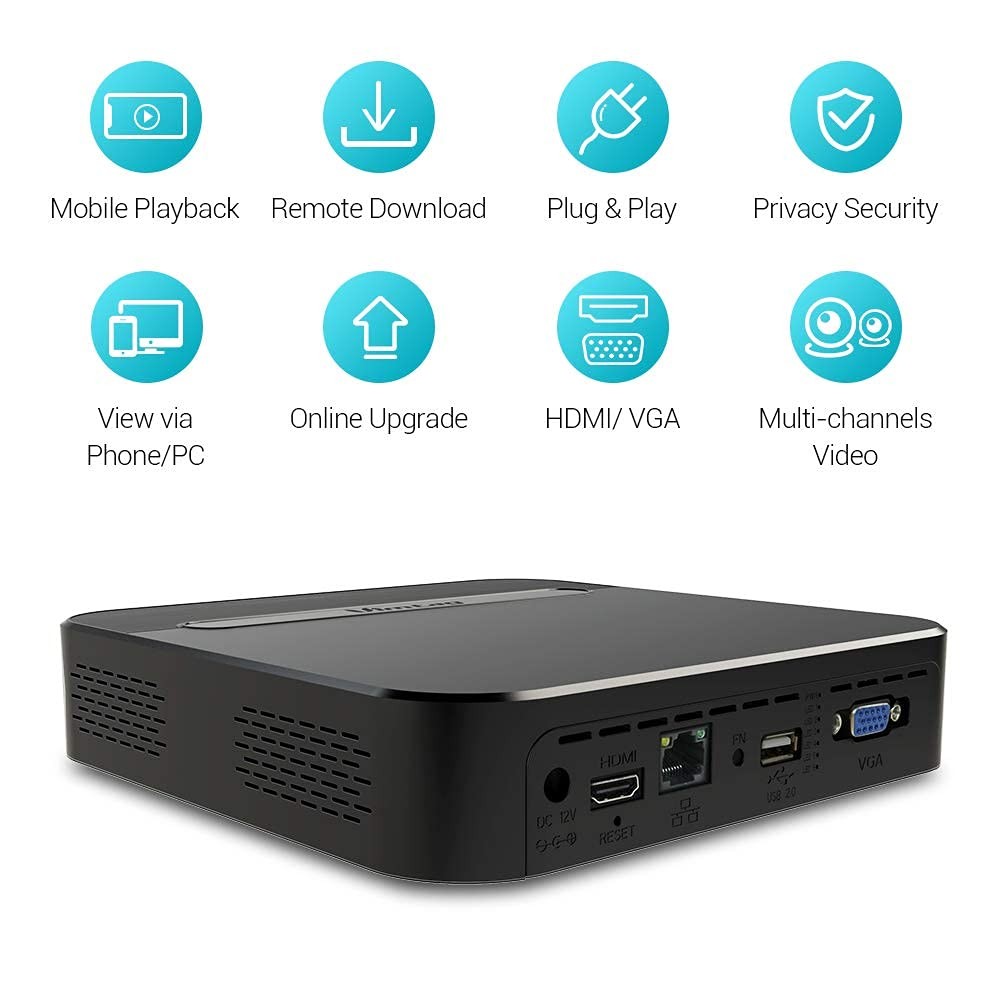 2TB Vimtag CloudBox Outdoor WiFi IP Camera with IP66, Data Storage Box