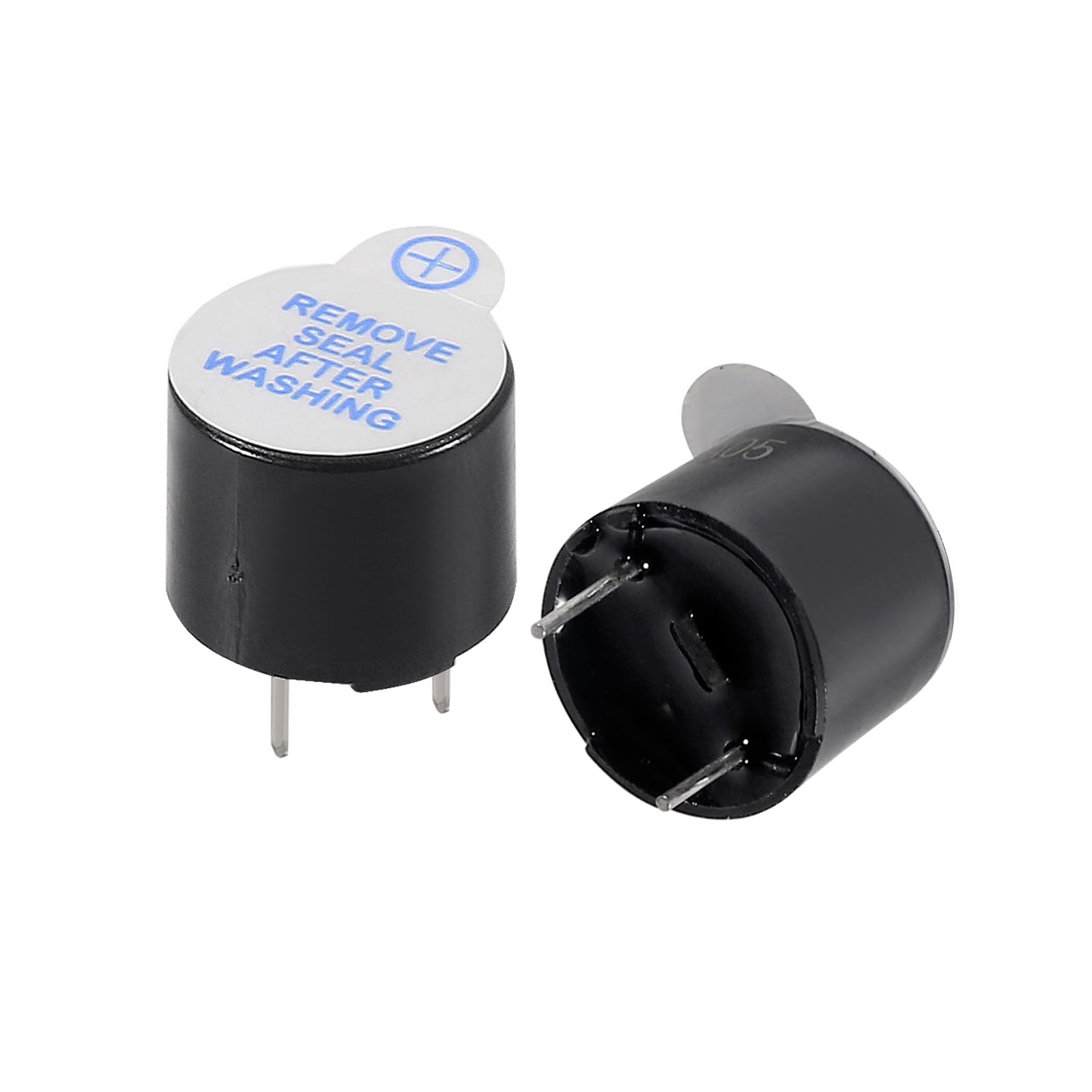 50PCS 5V Active Buzzer 2 Terminals ,Magnetic Electronic Continous Long Beep T…