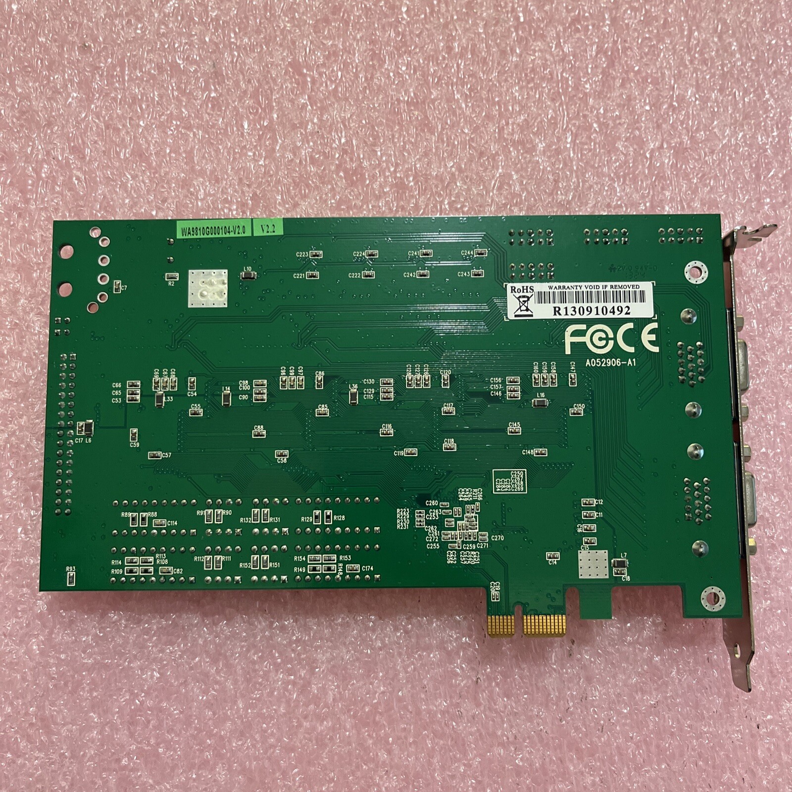 BLUECHERRY PV-981 4/8/16 Port PCI Video Audio Capture Card