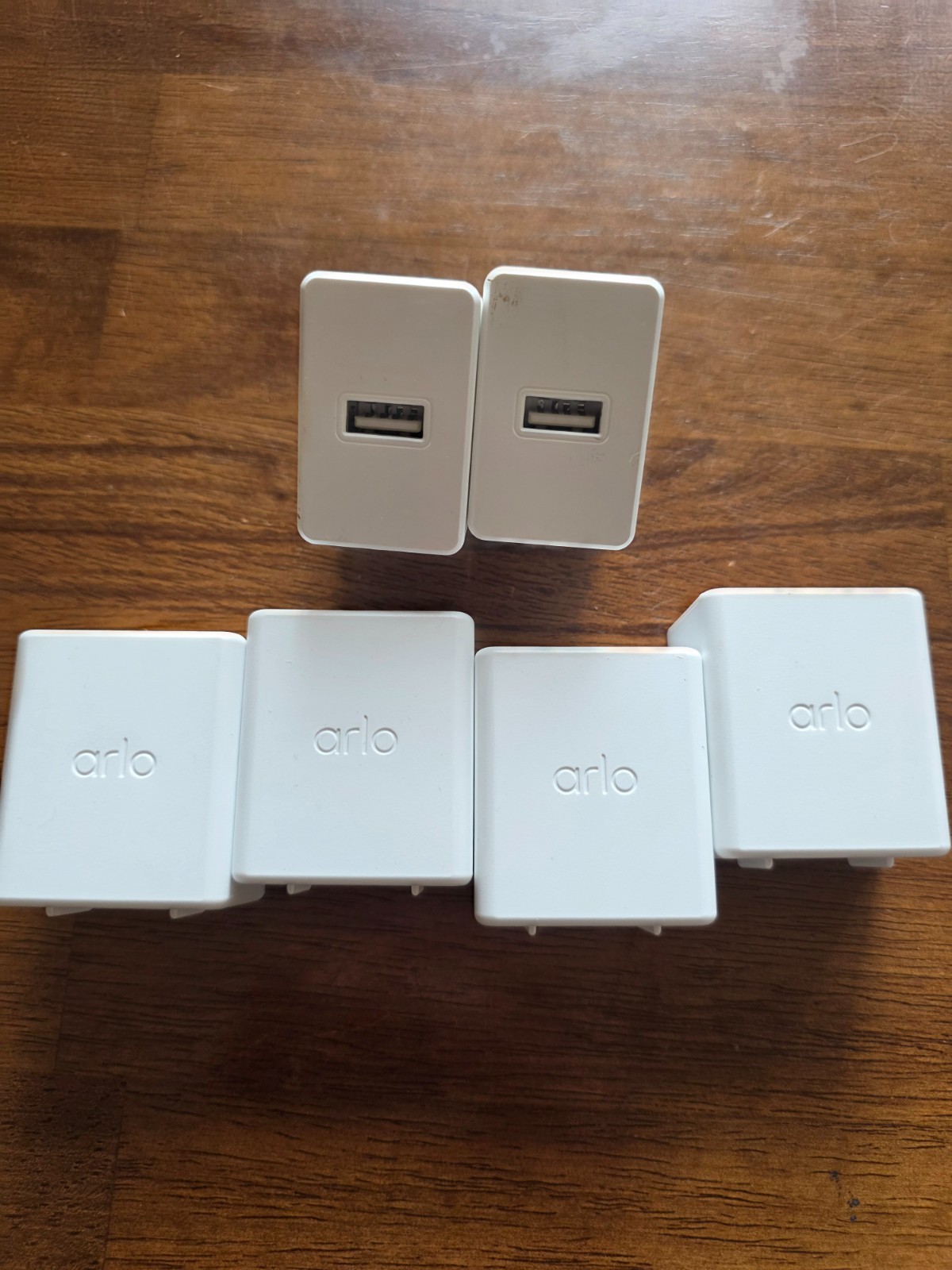 4x Arlo Pro 5S 2K Spotlight Camera Wireless Home Security Cams w/ Base Hub Solar