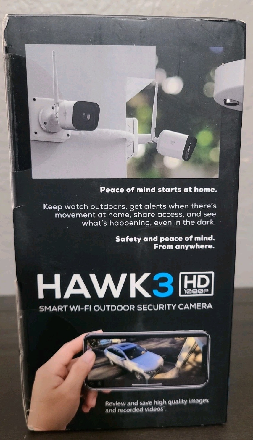 Geeni Hawk 3 1080p Smart Wi-Fi Outdoor Security Cameras 2 Pack (NEW OPEN BOX)