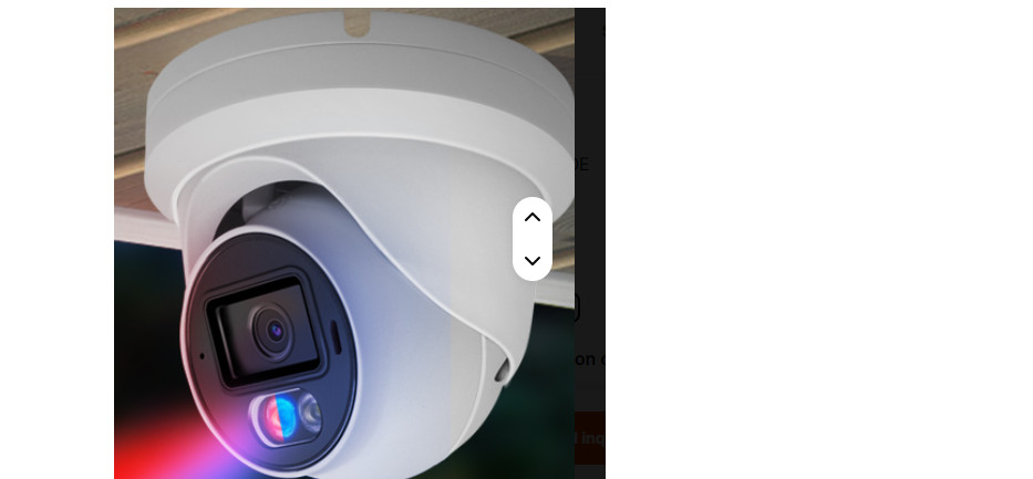 New 4K 1/2.7″ Sony CMOS Sensor Onvif POE warm light 24Hr. Full color IP Camera