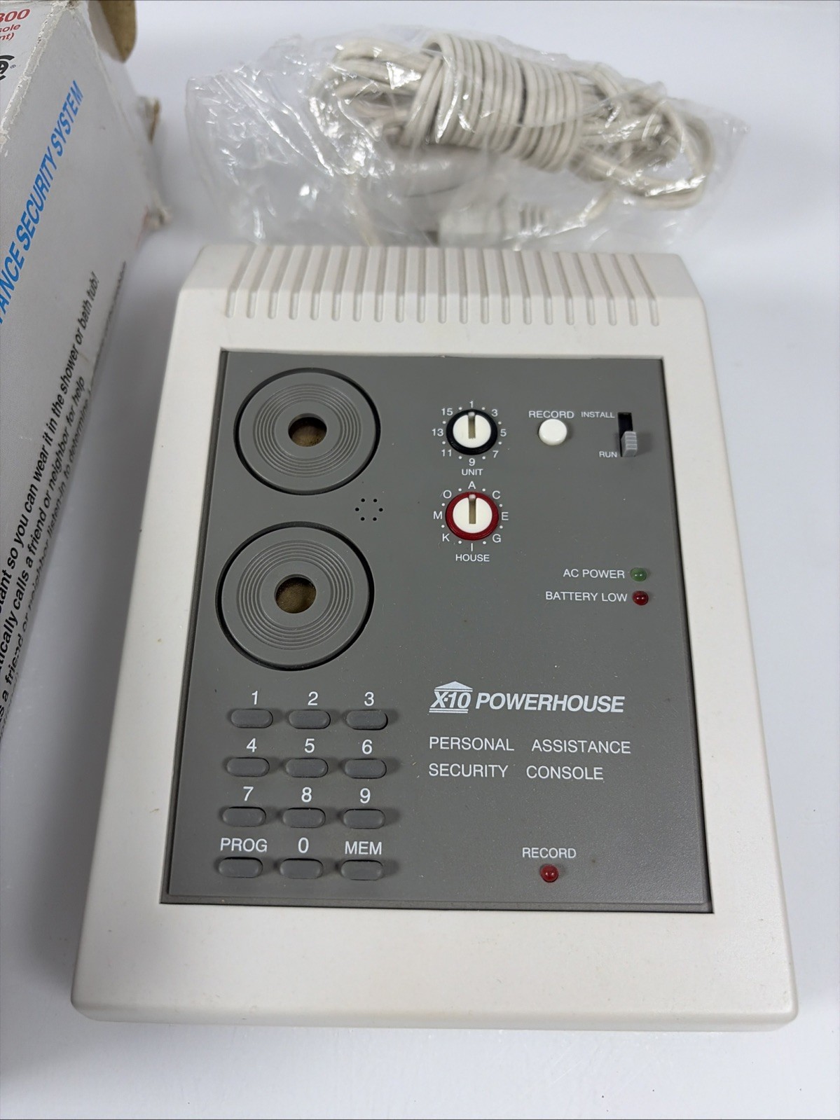 X-10 Powerhouse Model PA5800 Personal Assistance Home Security System