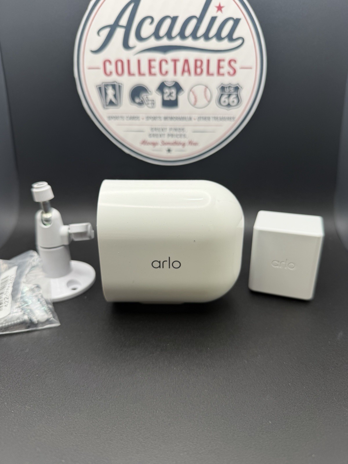 Arlo Pro 5S 2K Indoor/Outdoor Wire Free Spotlight Security Camera – White