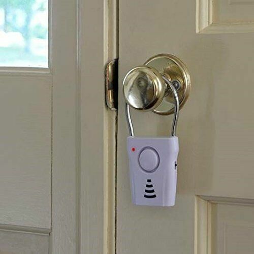 SABRE Door Handle Alarm –110dB Home Security – Audible up to 600 Feet SA81144