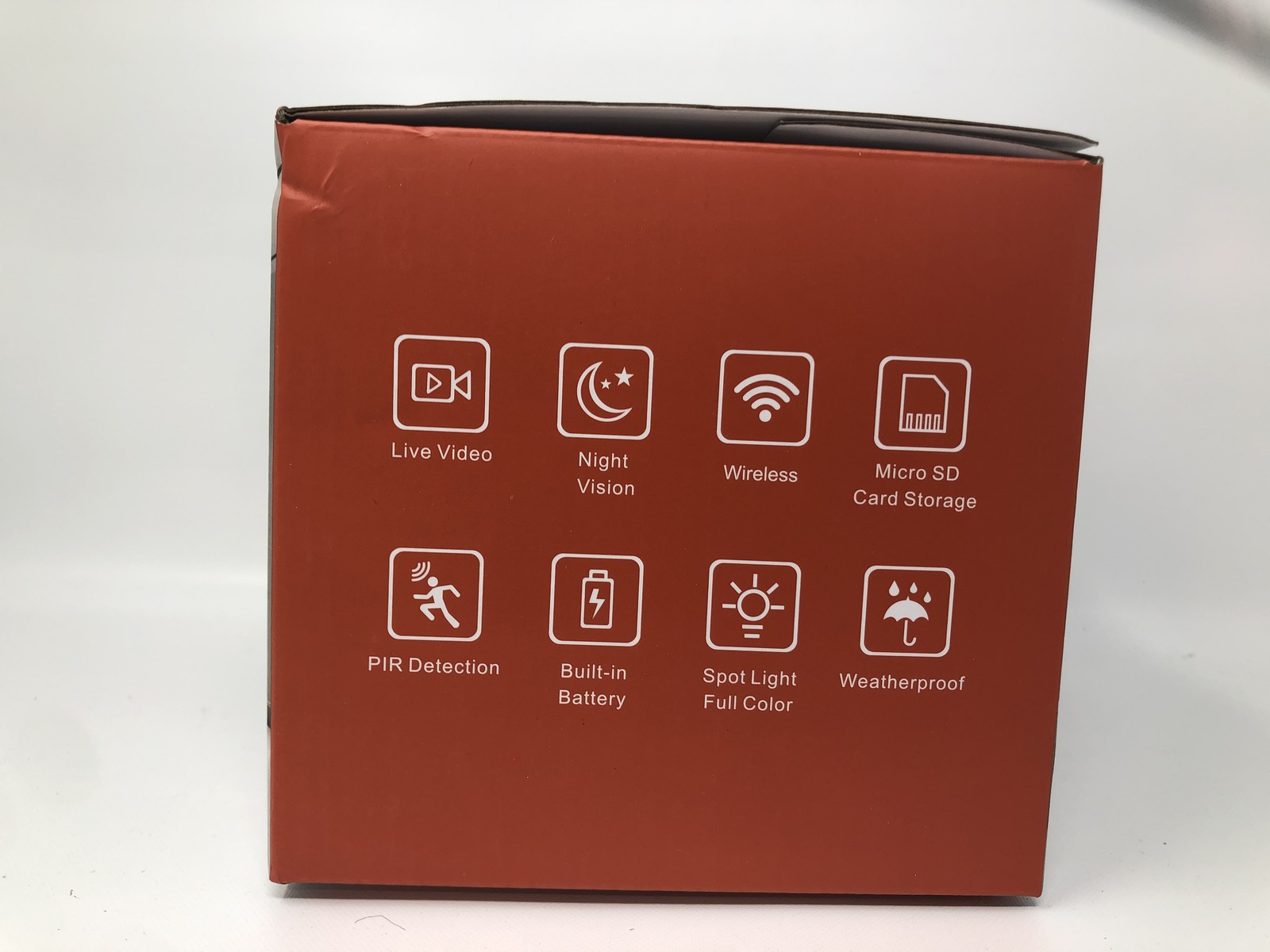3MP WiFi Battery Camera AI Inside PIR Detection Night Vision Weatherproof