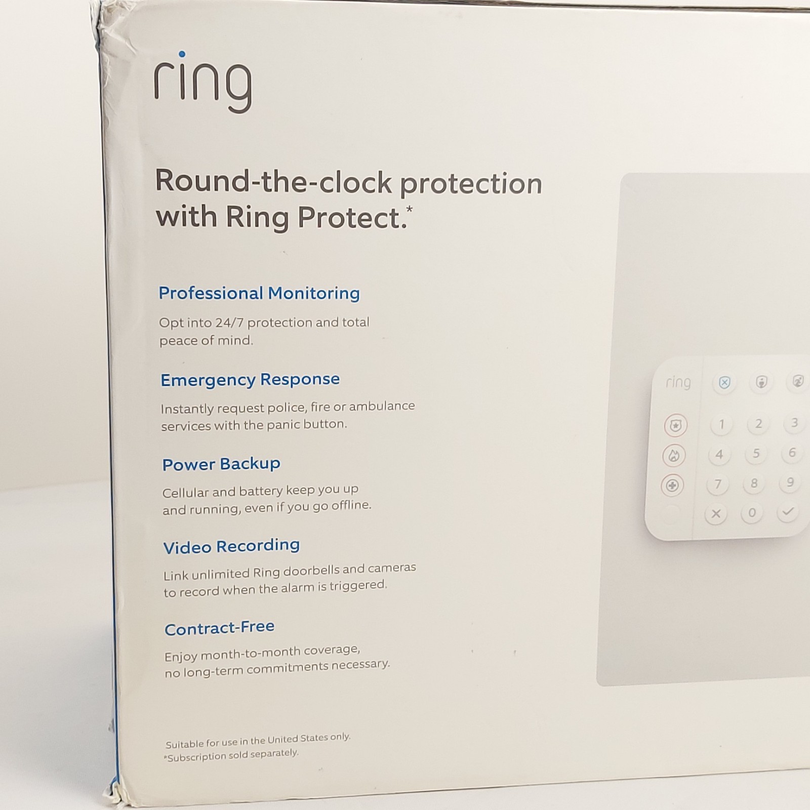 Ring 2nd Generation -Complete System Wireless Indoor 10 Piece Alarm Security Set