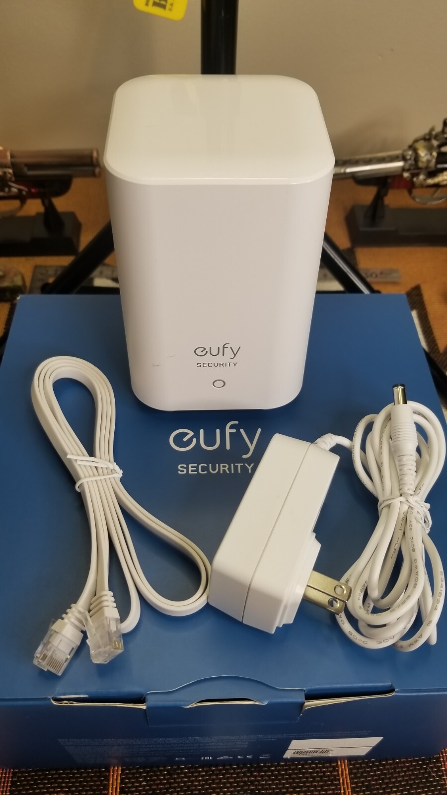 Preowned/Used White Anker Eufy Security Local Storage Homebase 2 T8010 Only READ