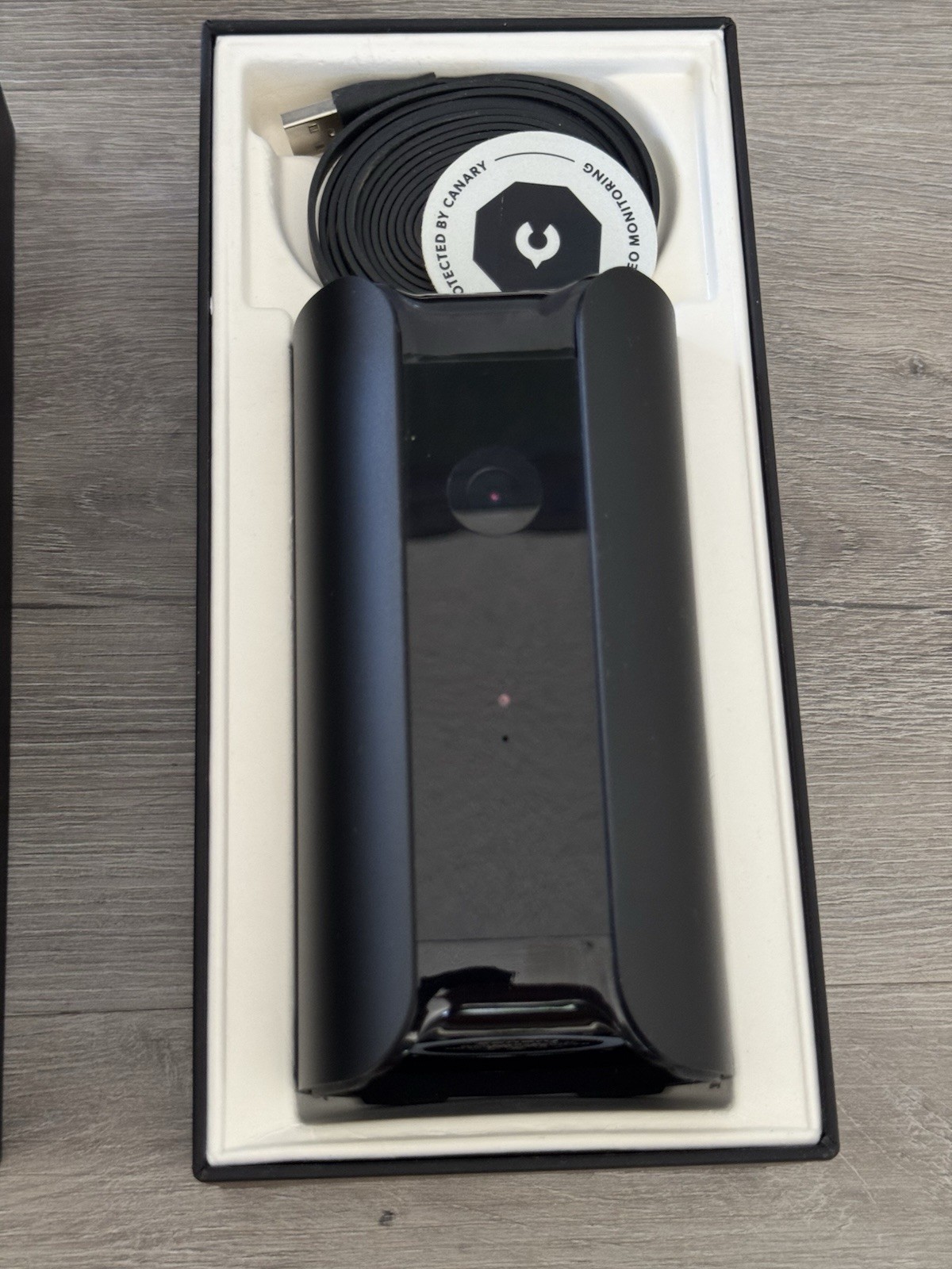 Canary CAN100USBK Black Wireless Indoor All-in-One Smart Security Camera