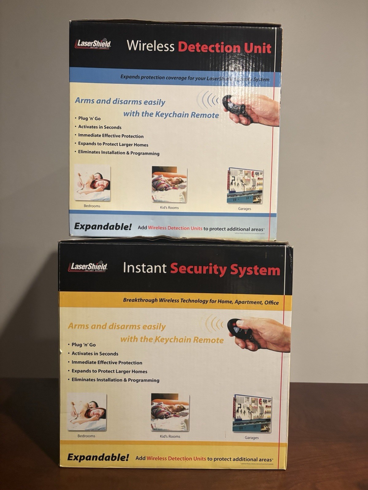 LaserShield Instant Security System + Wireless Detection Unit ~ Brand New ?