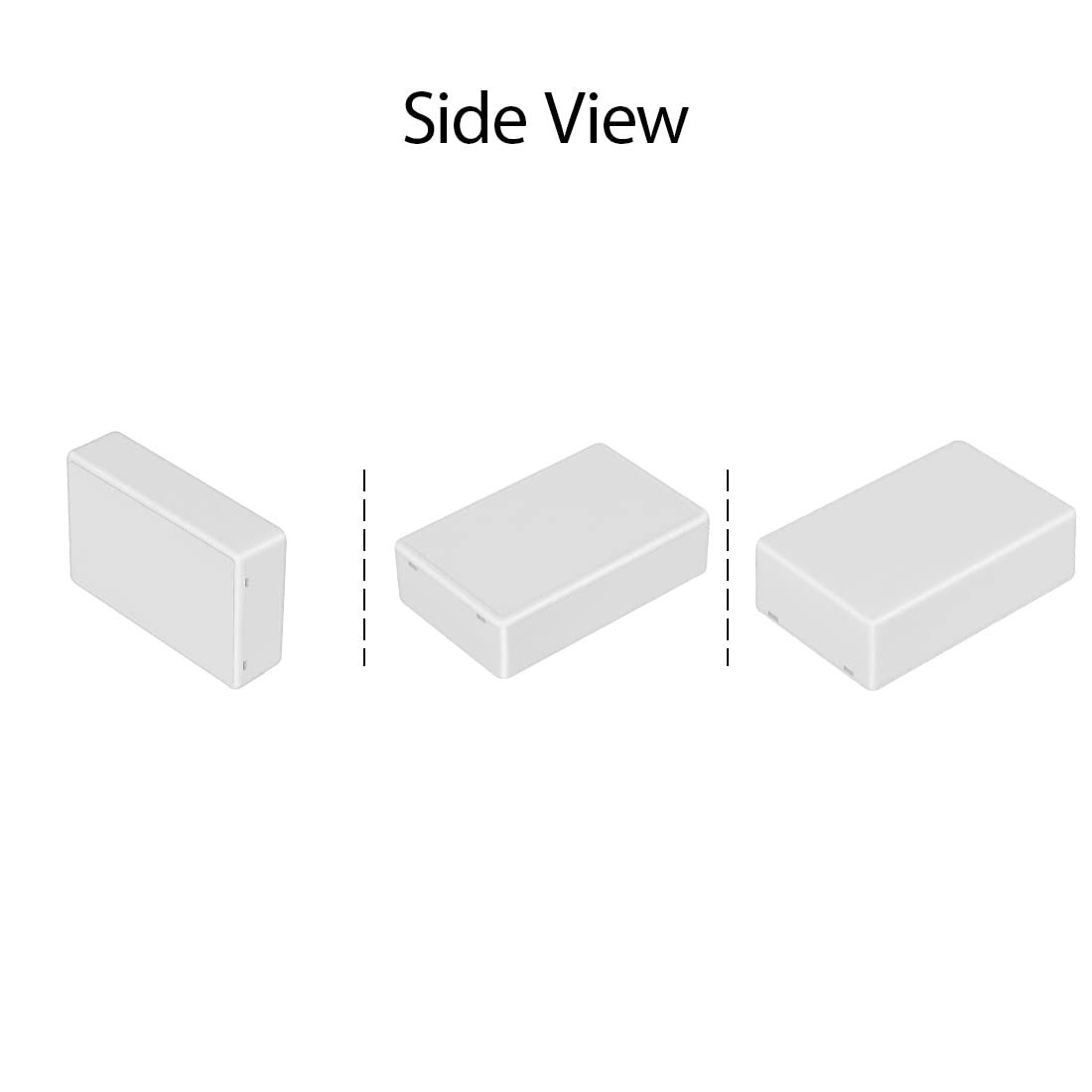 LeMotech Project Box 5 Pieces ABS Plastic 3.94x 2.36x 0.98, 5 pieces