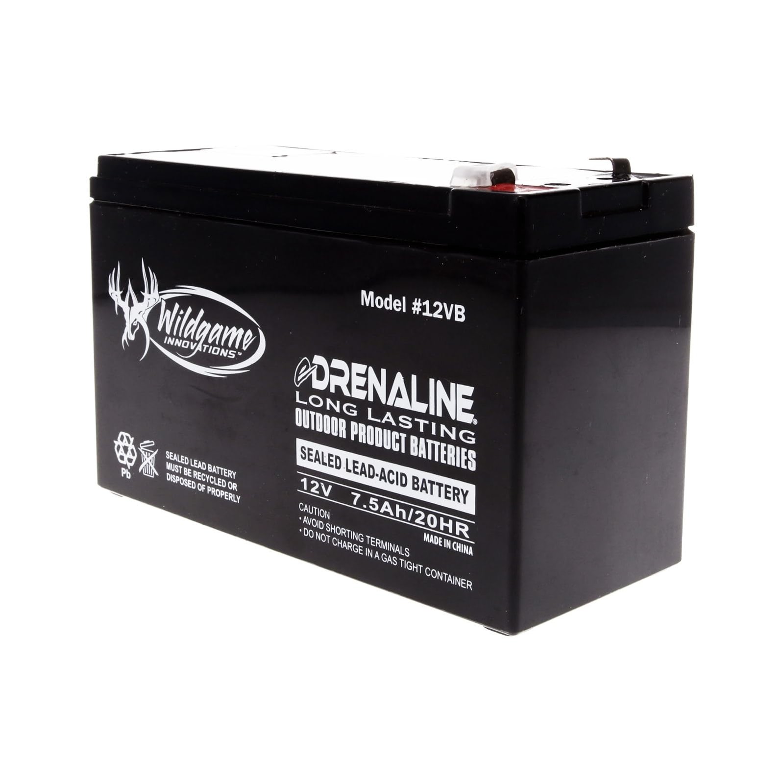 WILDGAME INNOVATIONS 12V Edrenaline Rechargeable Battery for One Size,